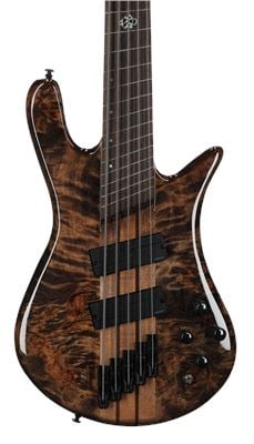 Spector NS Dimension 5-String Bass with Bag Super Faded Black Gloss